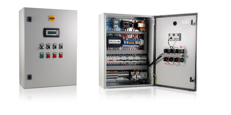 Panel eléctrico para racks de compresores